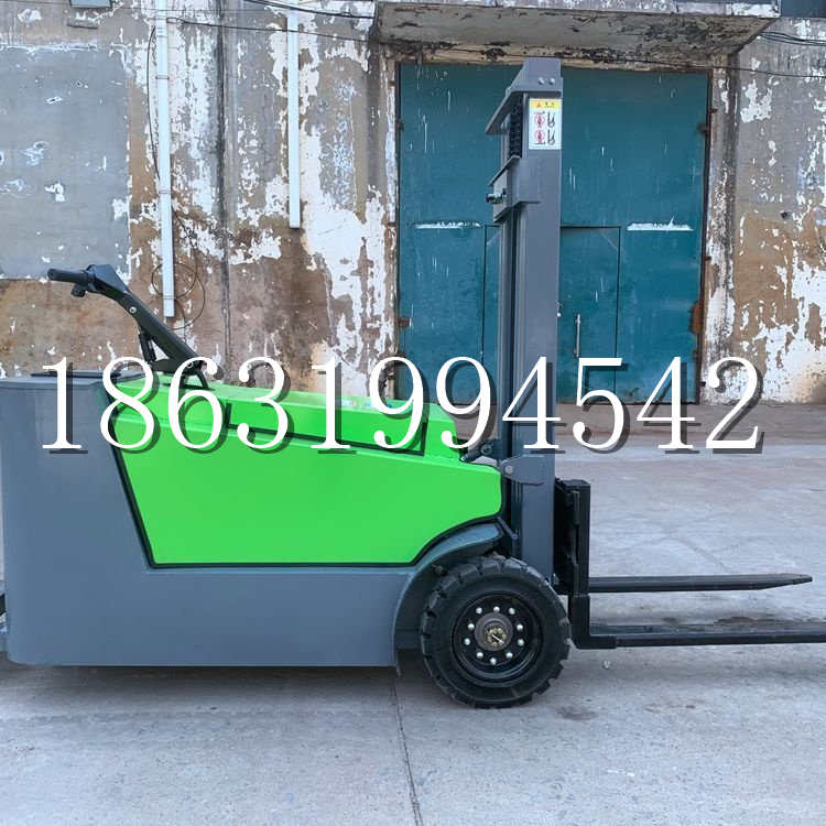 双辽市小型电动叉车1吨2吨步行站驾式电瓶堆高充电装卸车液压升降车铲车